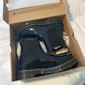 Patent Leather Chelsea Doc Martins - Brand New